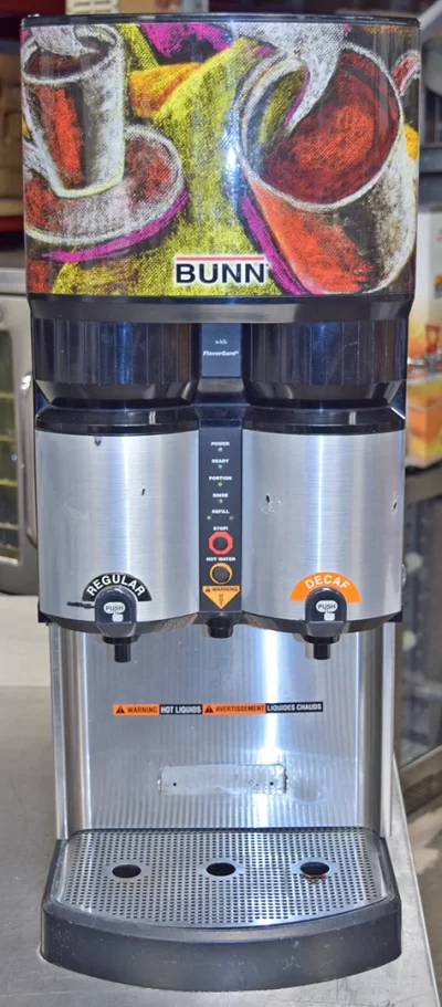 Bunn FMD-2 Blk Fresh Mix Machine Hot Beverage Dispenser 120V